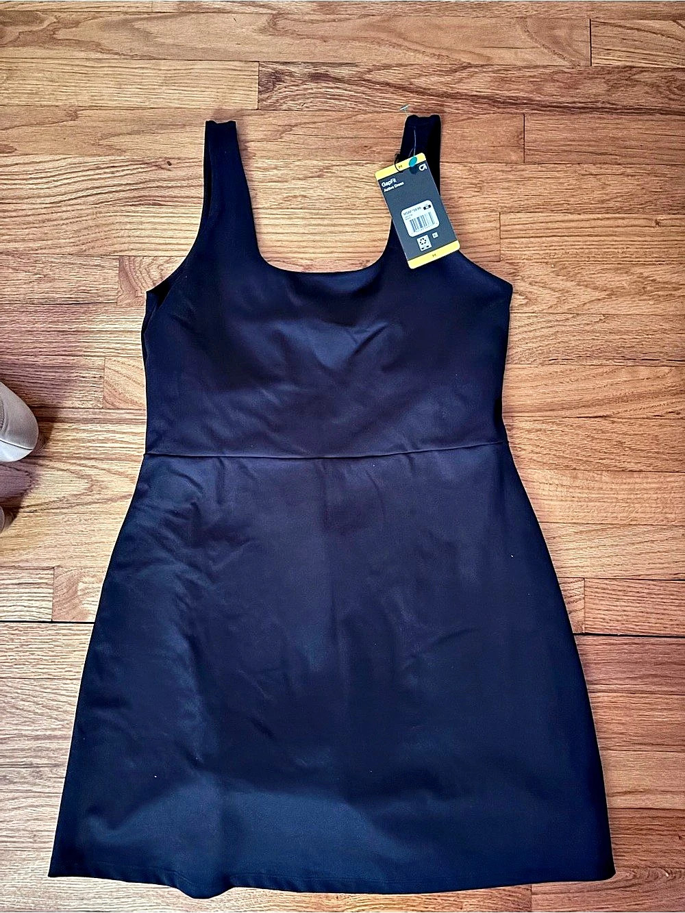 GapFit Active Tank Dress Black Mini Dress Medium NWT
